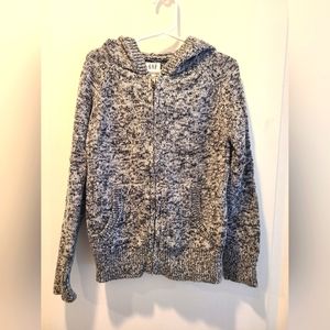 Boys Gap grey/black speckled sweater size 6-7